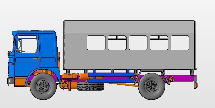 ROMAN Truck Atelier 3D print model_2