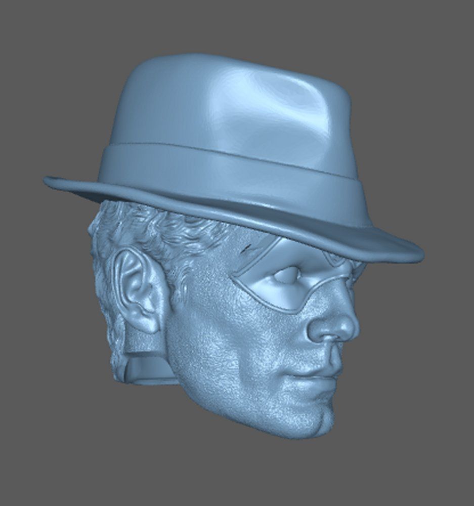 DC PHANTOM STRANGER HEADSCULPT 3D print model_2