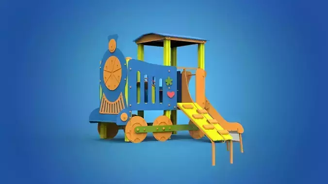 Playground for kids  3D model