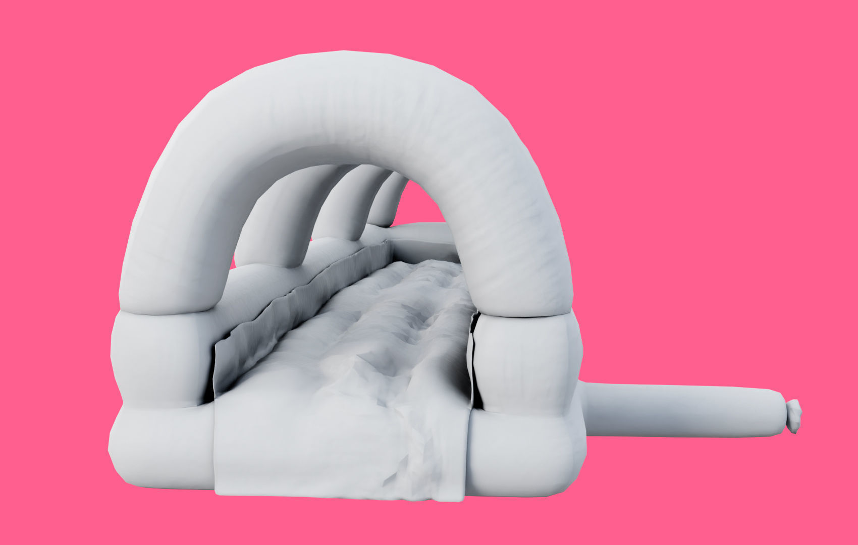 Inflatable Pack - Low Poly 3D Model Collection_40