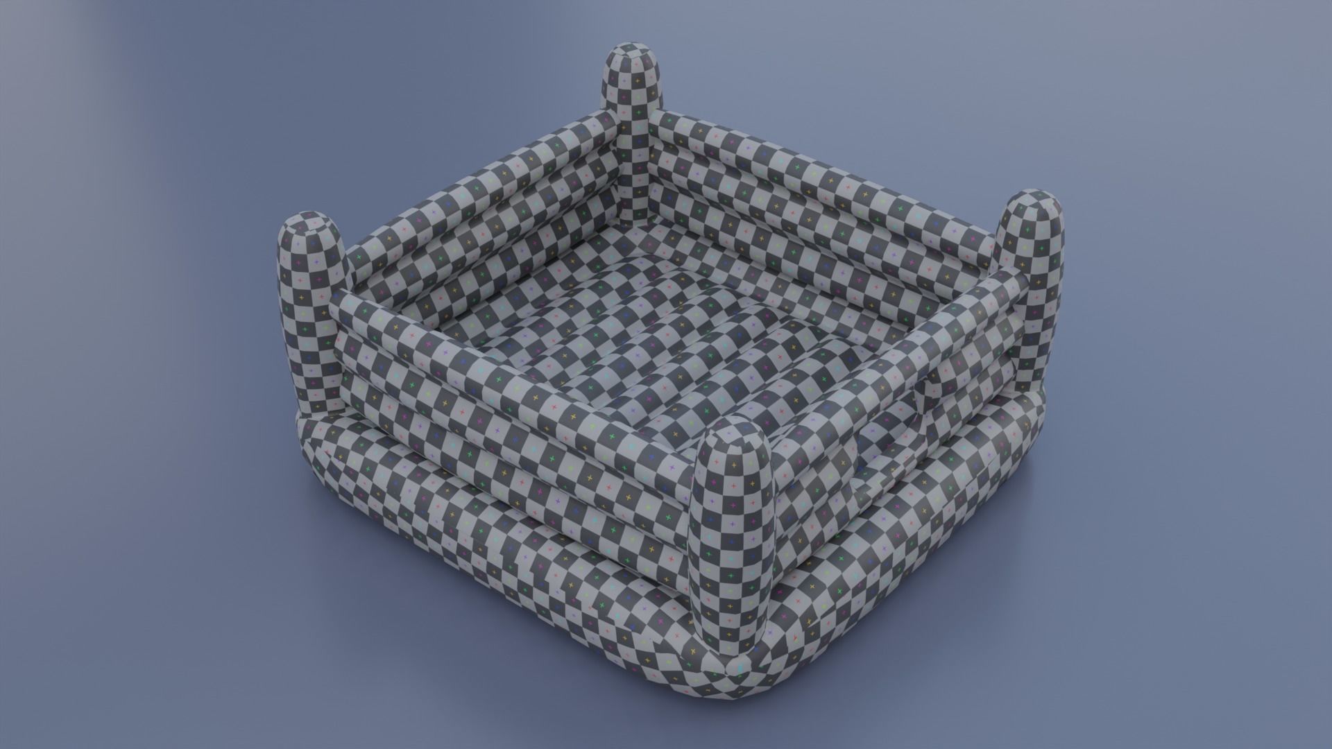 Inflatable Pack - Low Poly 3D Model Collection_13