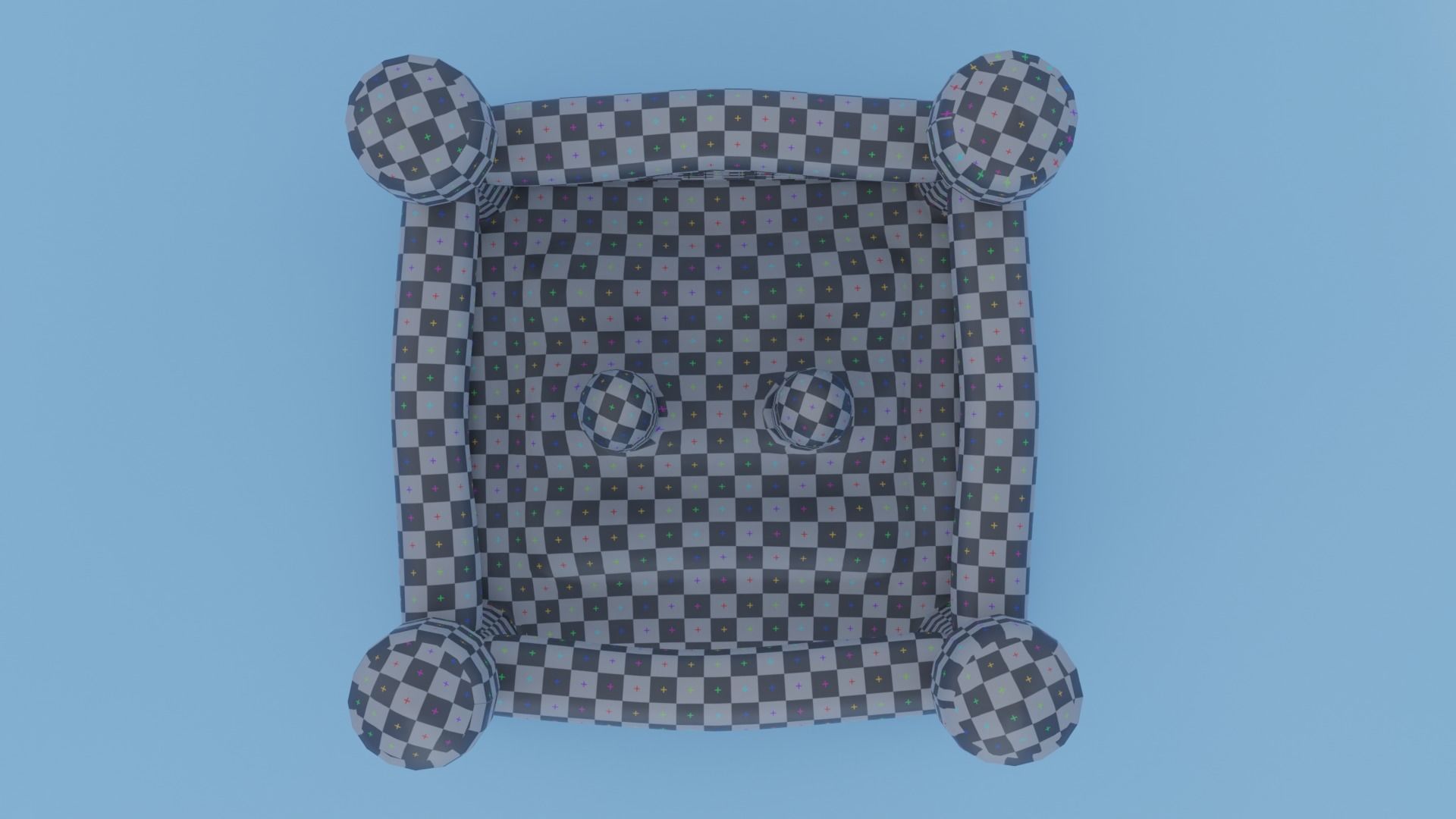 Inflatable Pack - Low Poly 3D Model Collection_23