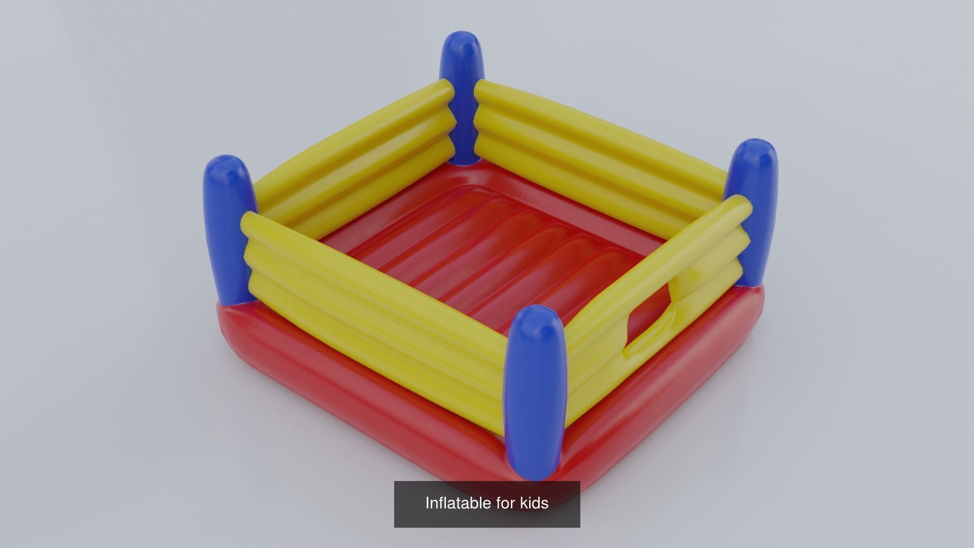 Inflatable Pack - Low Poly 3D Model Collection_1