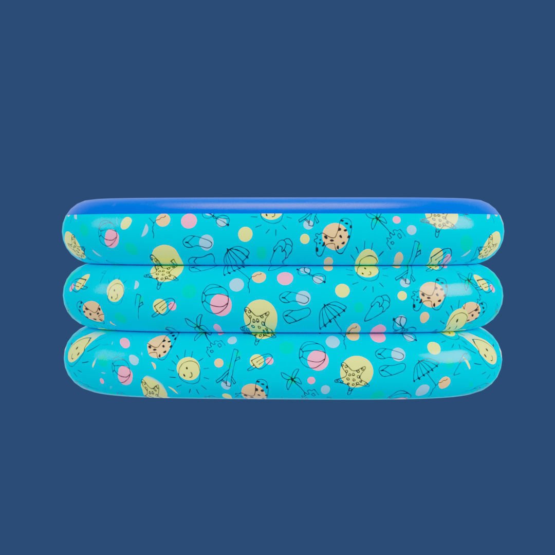 Inflatable Pack - Low Poly 3D Model Collection_37