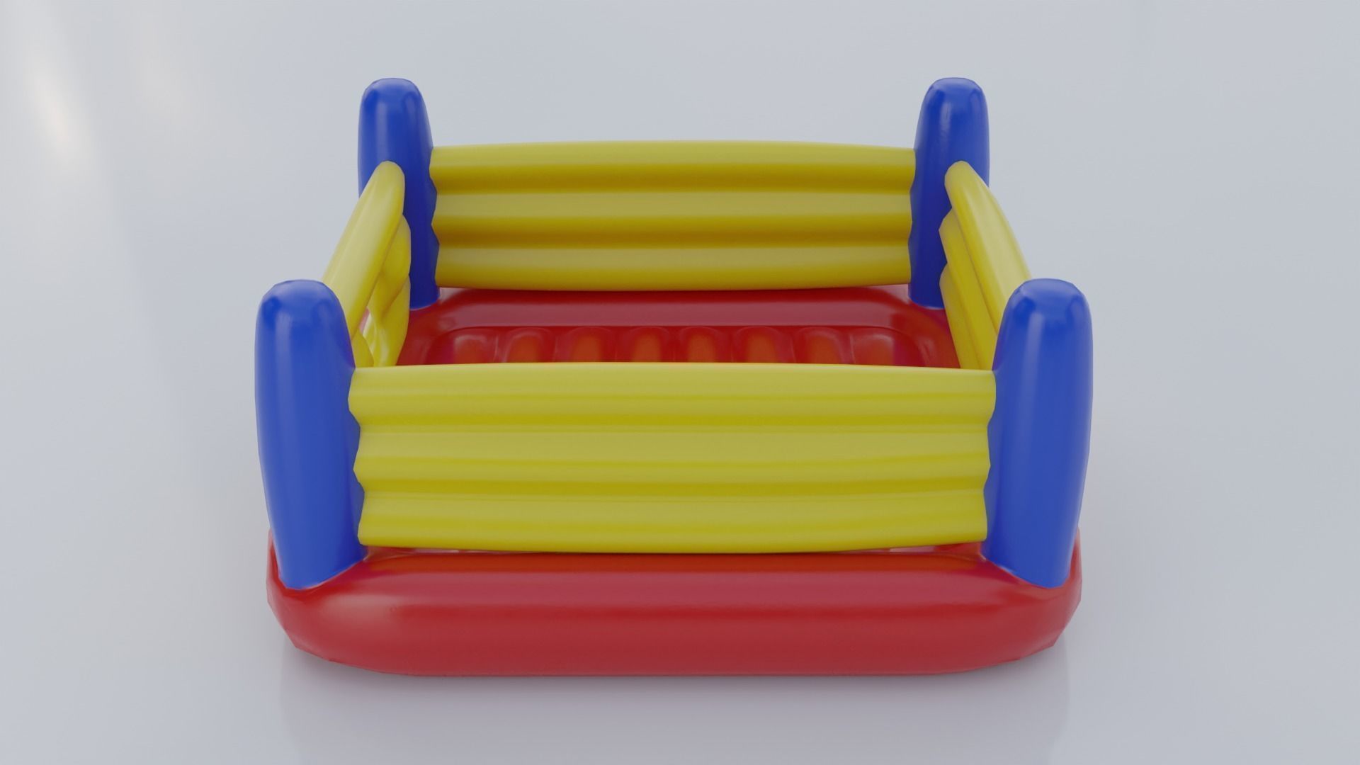 Inflatable Pack - Low Poly 3D Model Collection_11