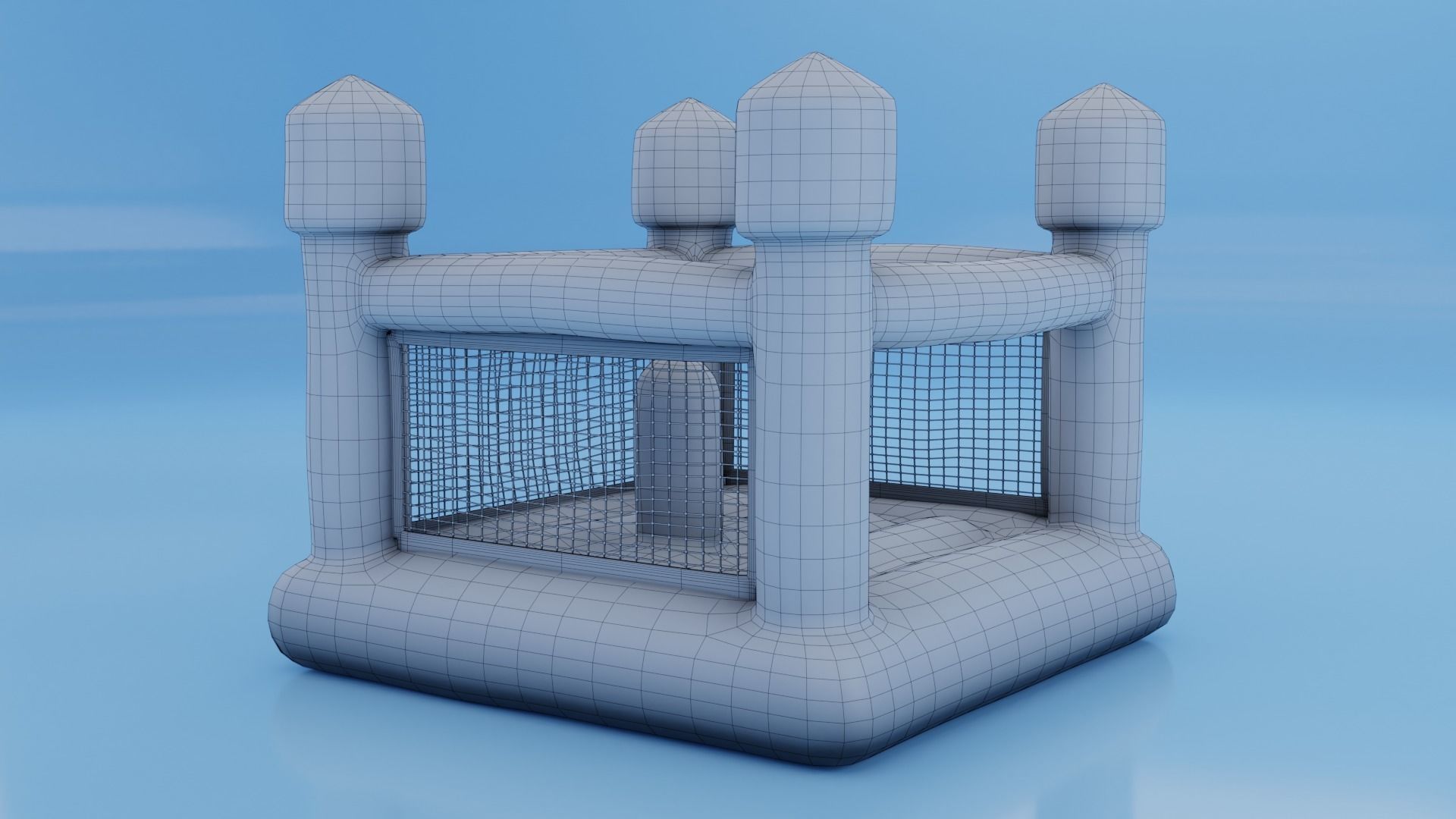 Inflatable Pack - Low Poly 3D Model Collection_22