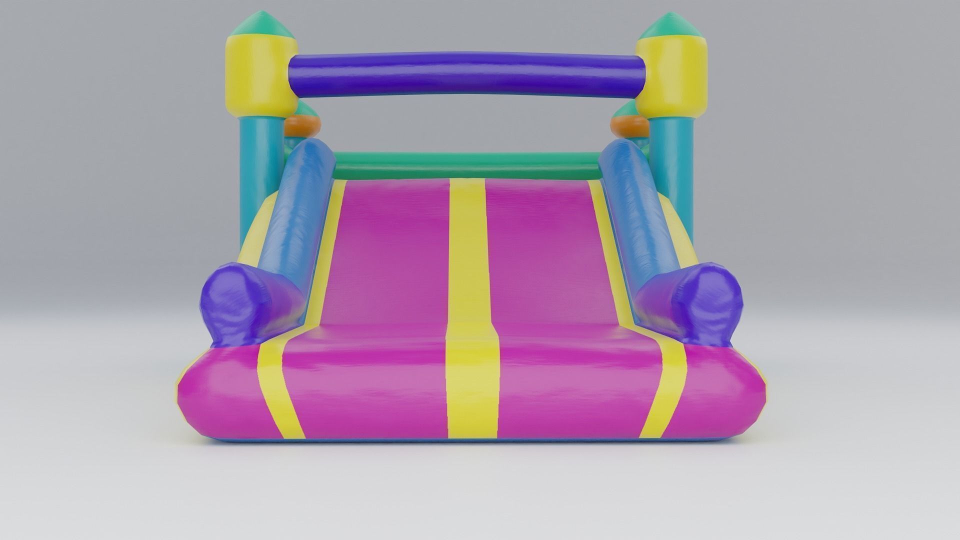 Inflatable Pack - Low Poly 3D Model Collection_14