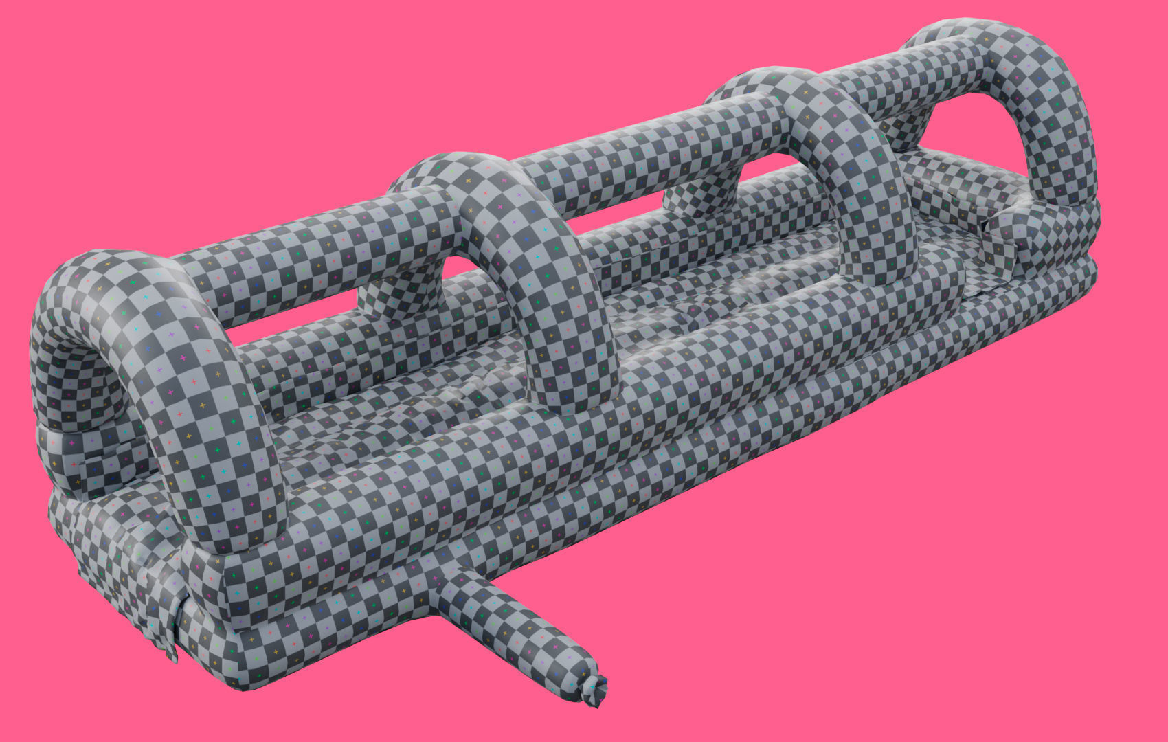 Inflatable Pack - Low Poly 3D Model Collection_41