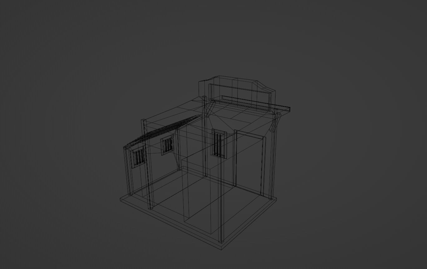 Wild West Jail 3D print model_4