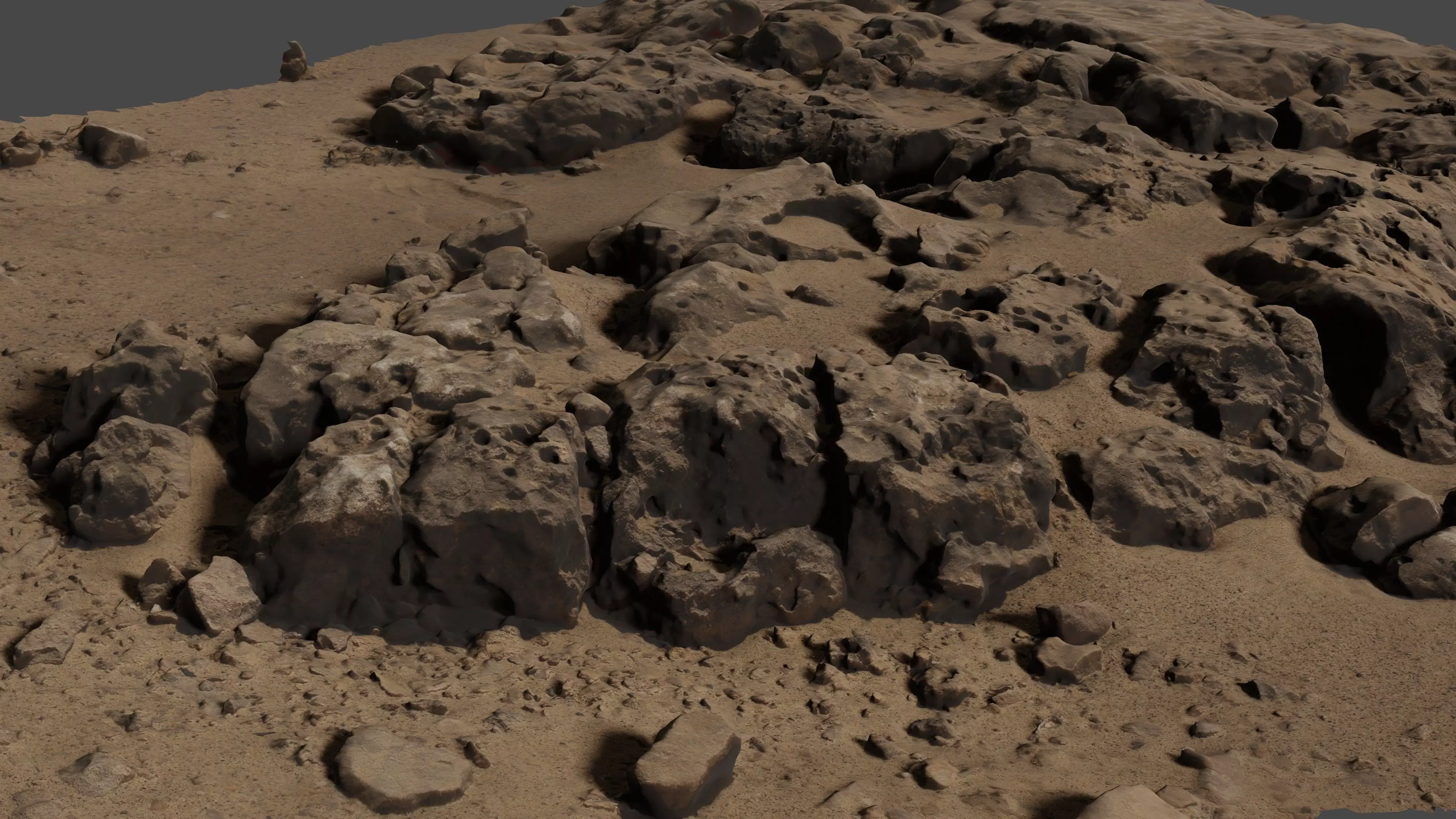 Rocksurface04 3D model_0