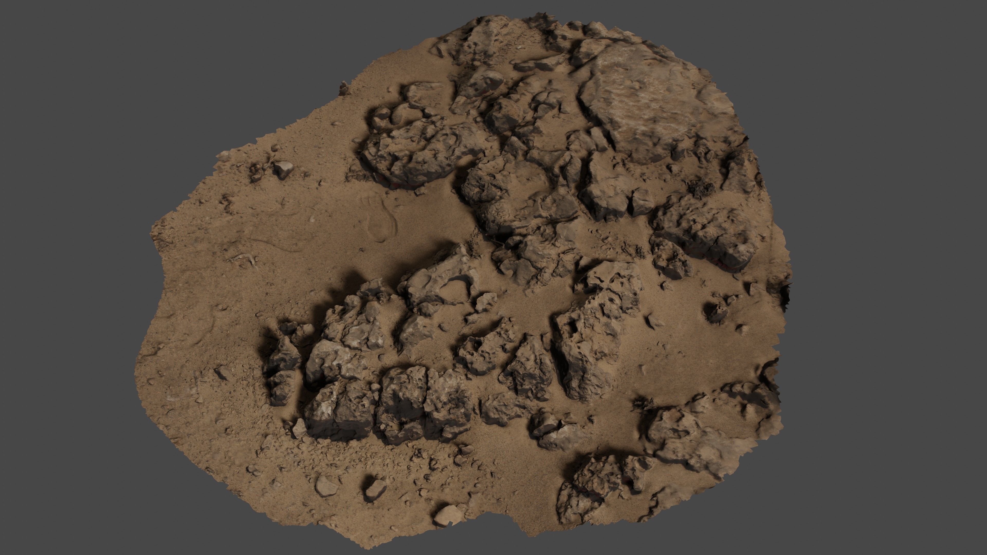 Rocksurface04 3D model_8
