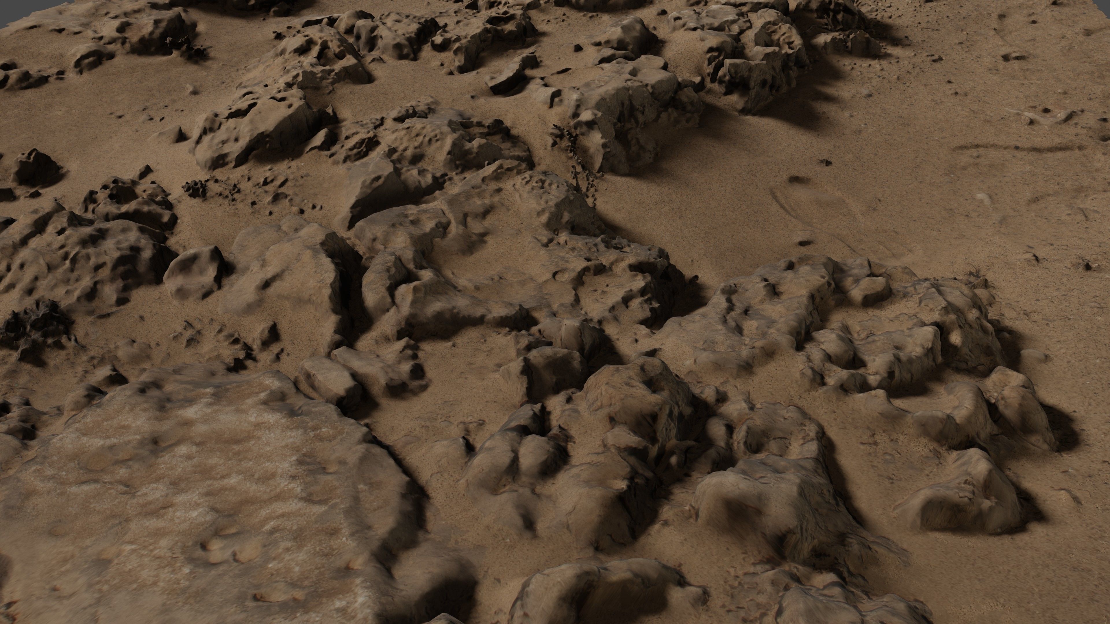 Rocksurface04 3D model_1