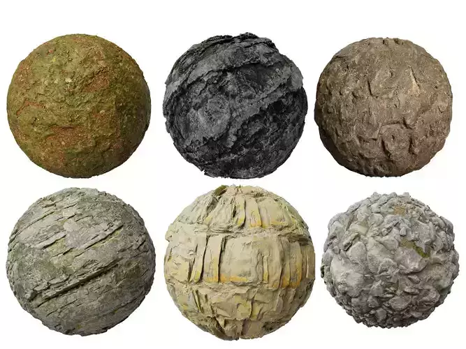 Rock realistic pack 4K