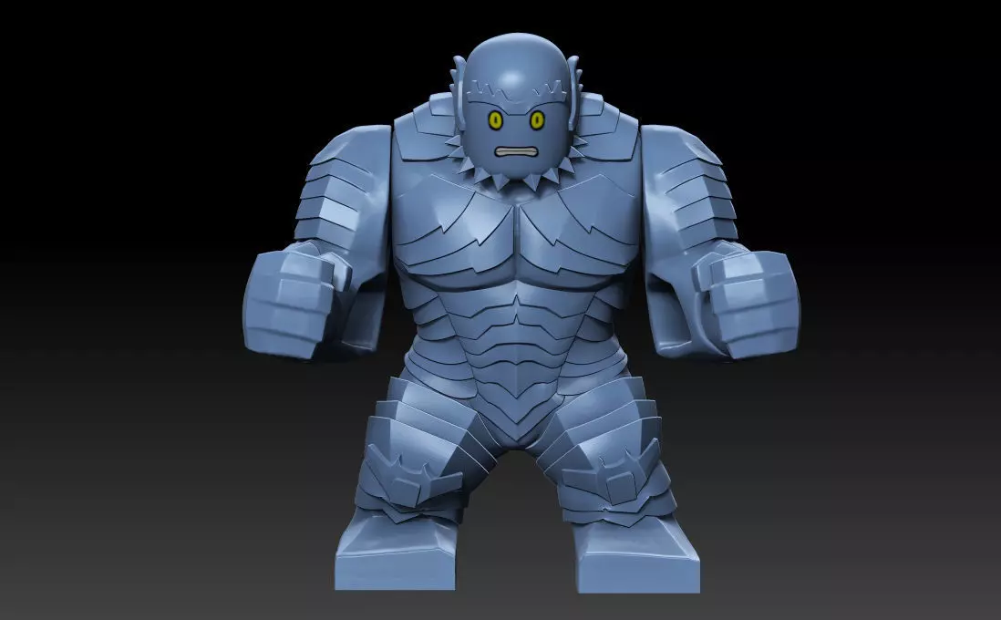 A bomb big lego figure 3D print model_0