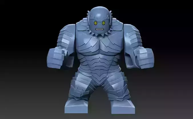 A bomb big lego figure 3D print model