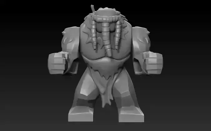 The Man thing big lego figure