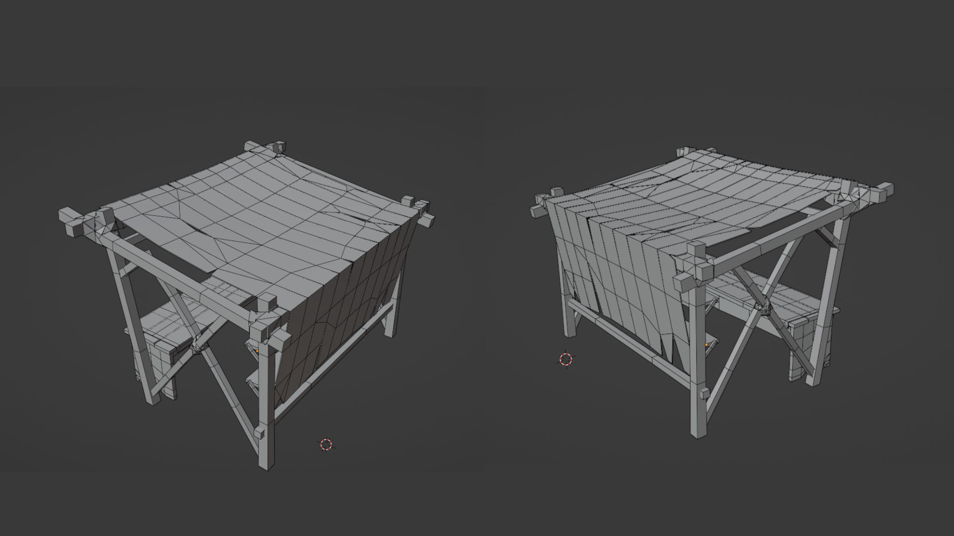 stalls pack 3D model_12