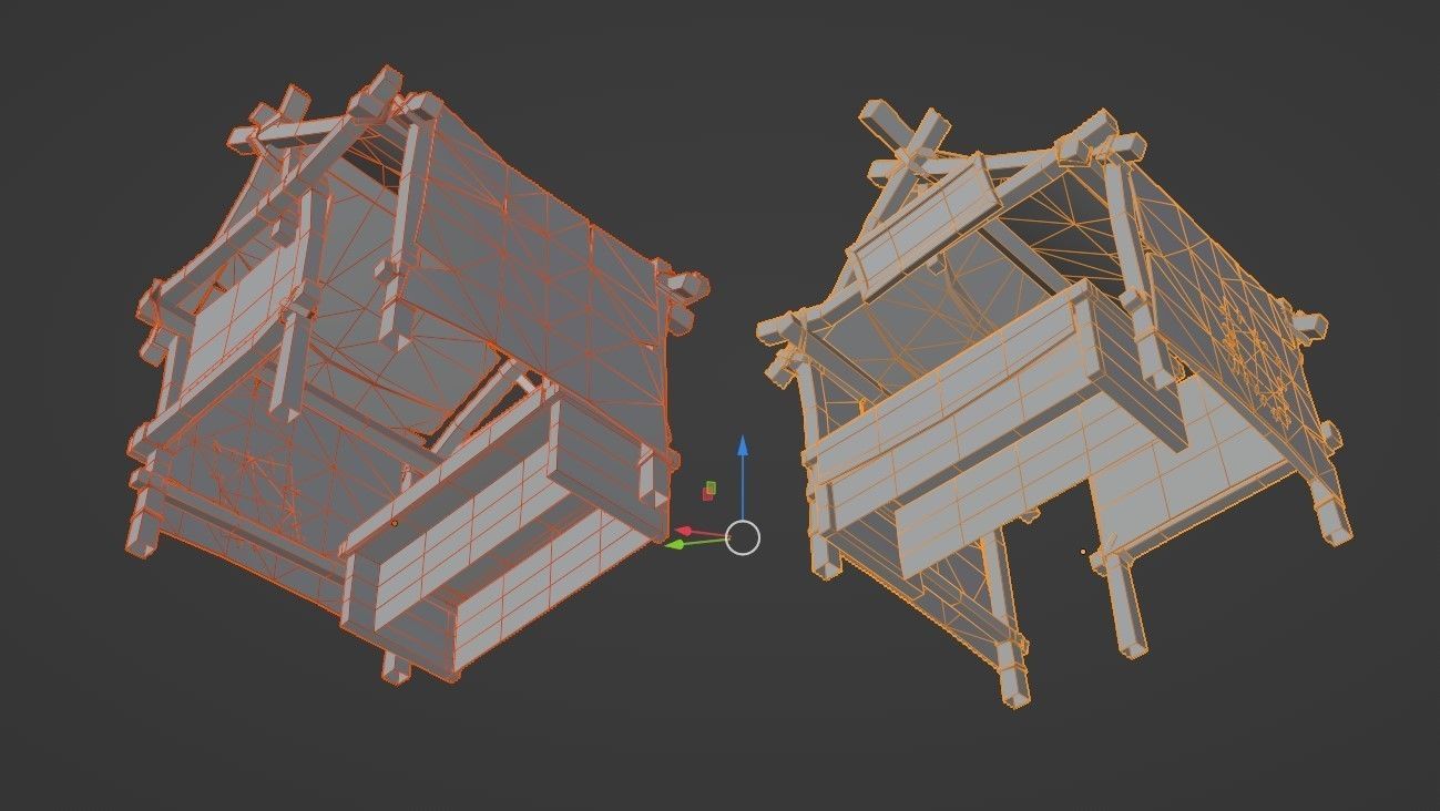 stalls pack 3D model_5