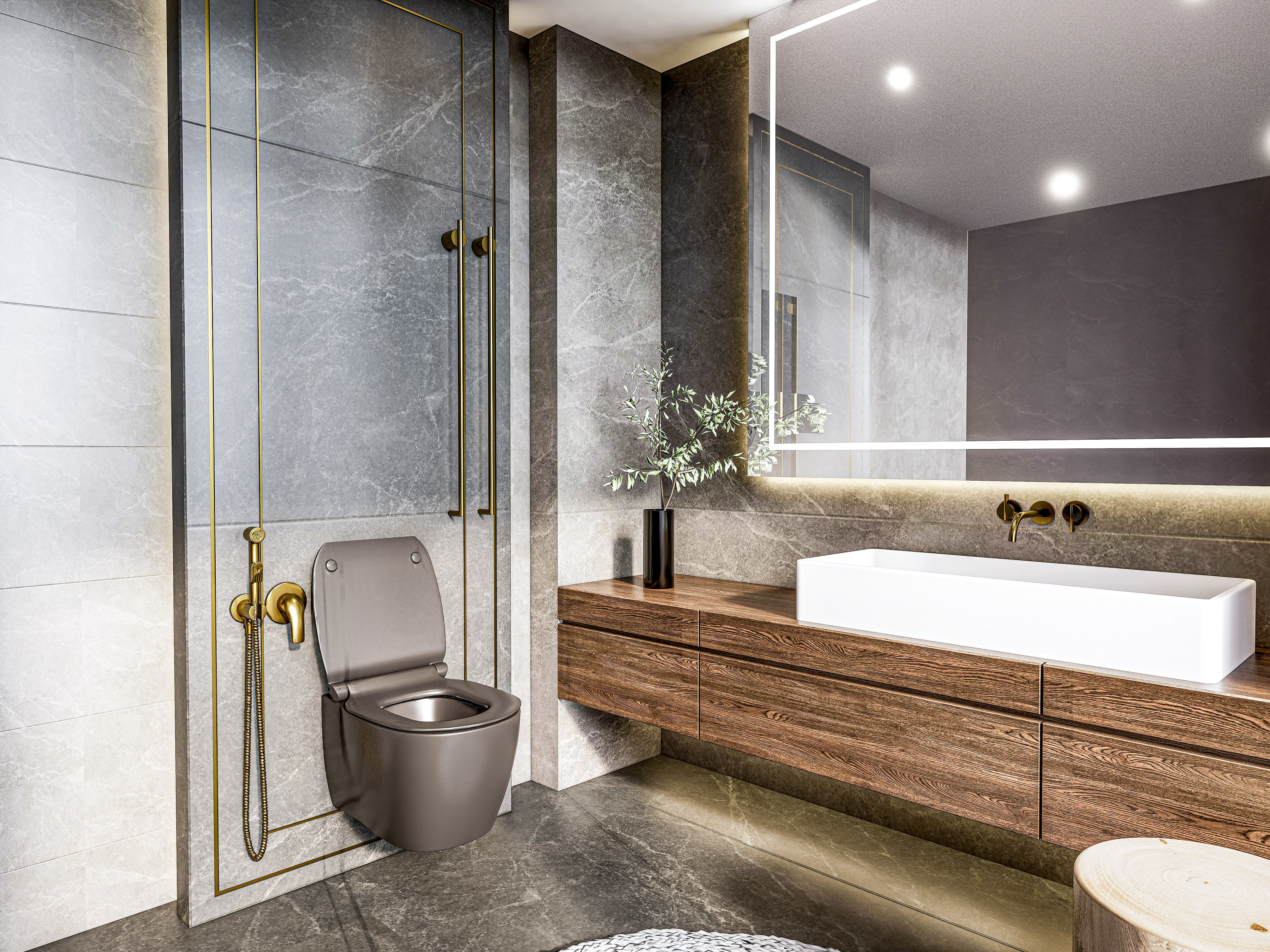 Bathroom  3 3D model_2