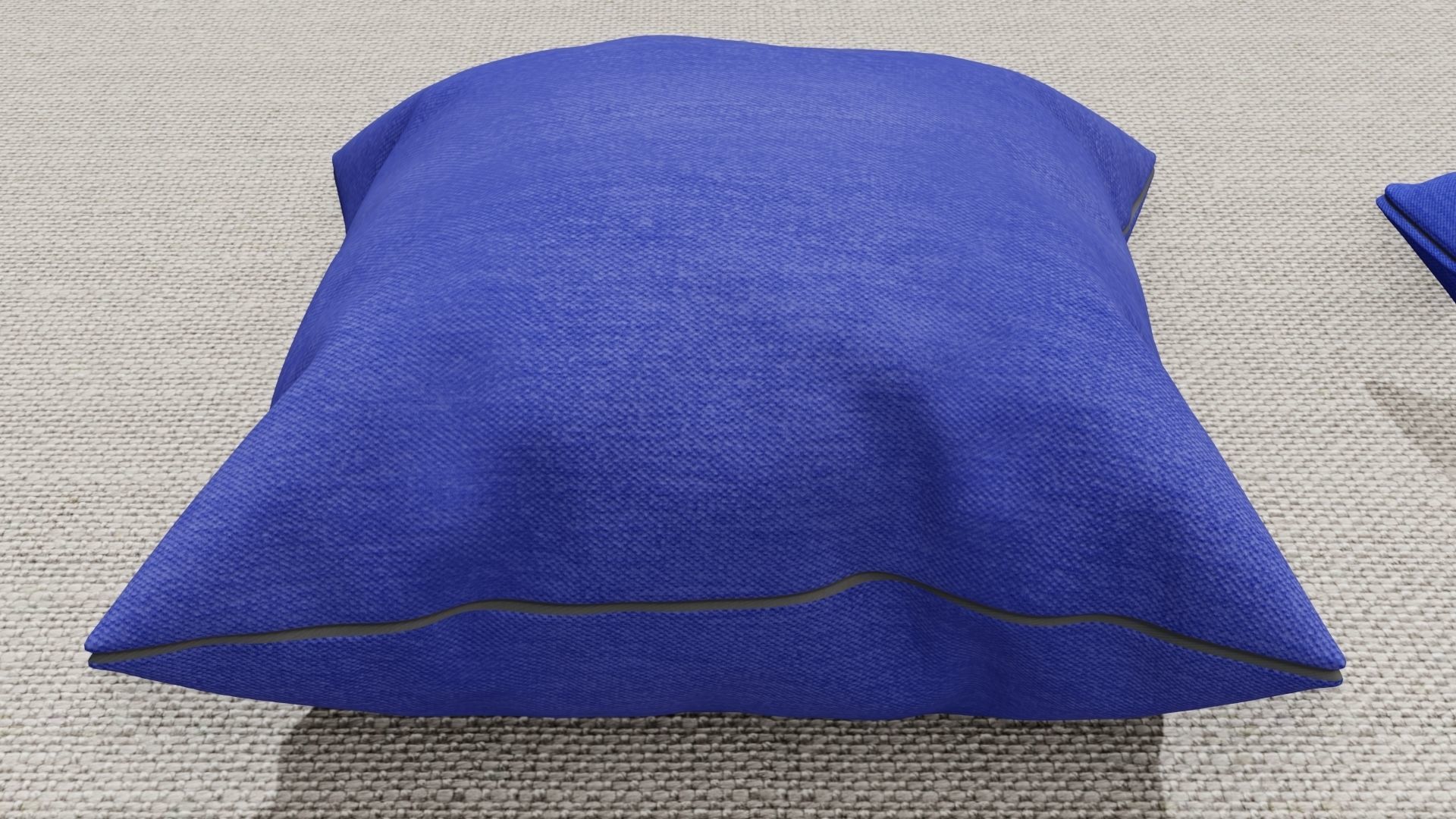 Pillow 3D models Low-poly 3D model_5