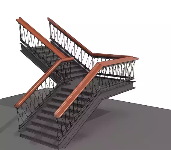 Metallic Staircase