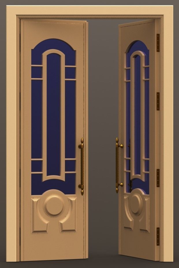 4 DOORS 3D model_2