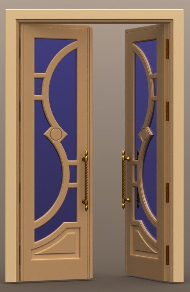 4 DOORS 3D model_3