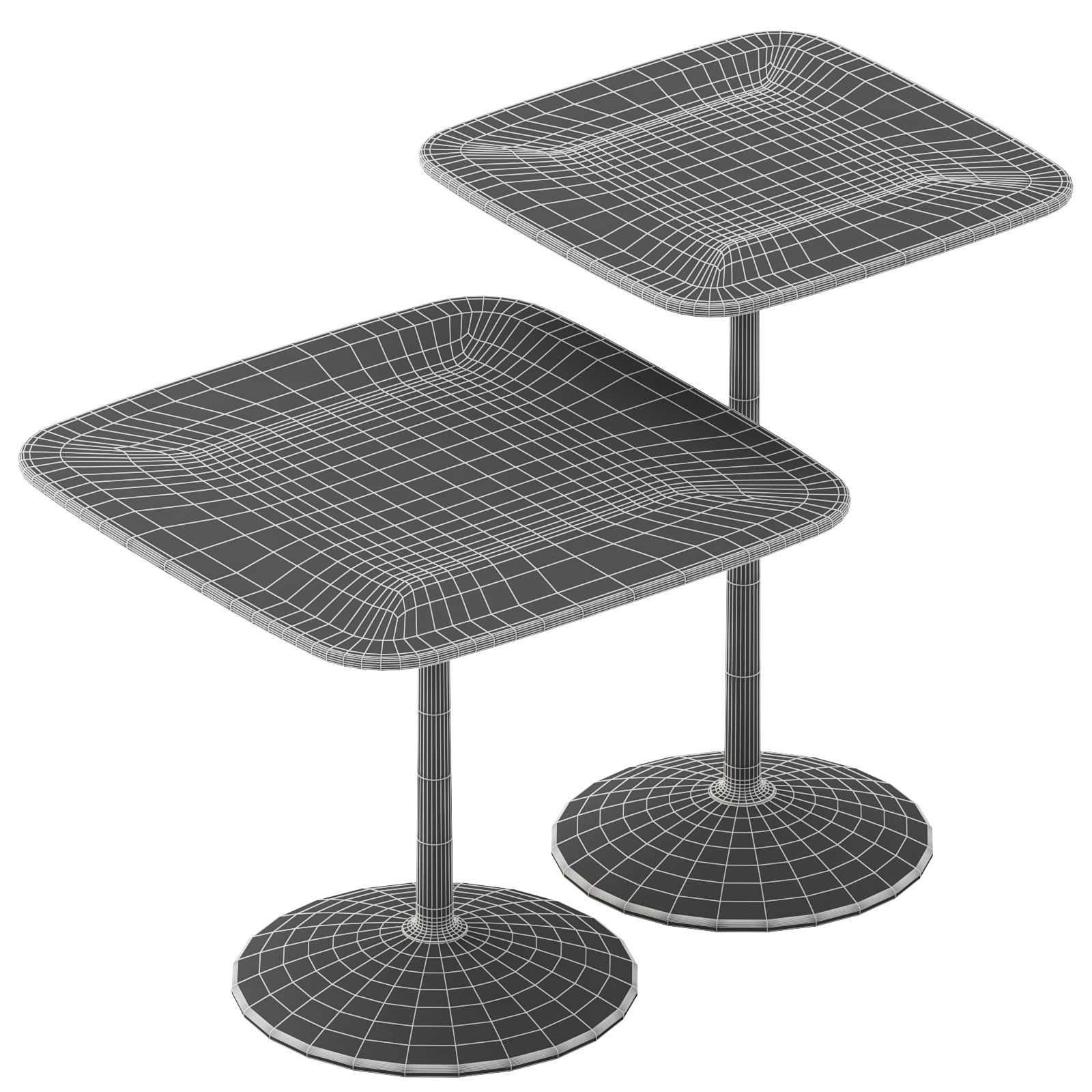  Arnold Squared Side Tables 3D model_5