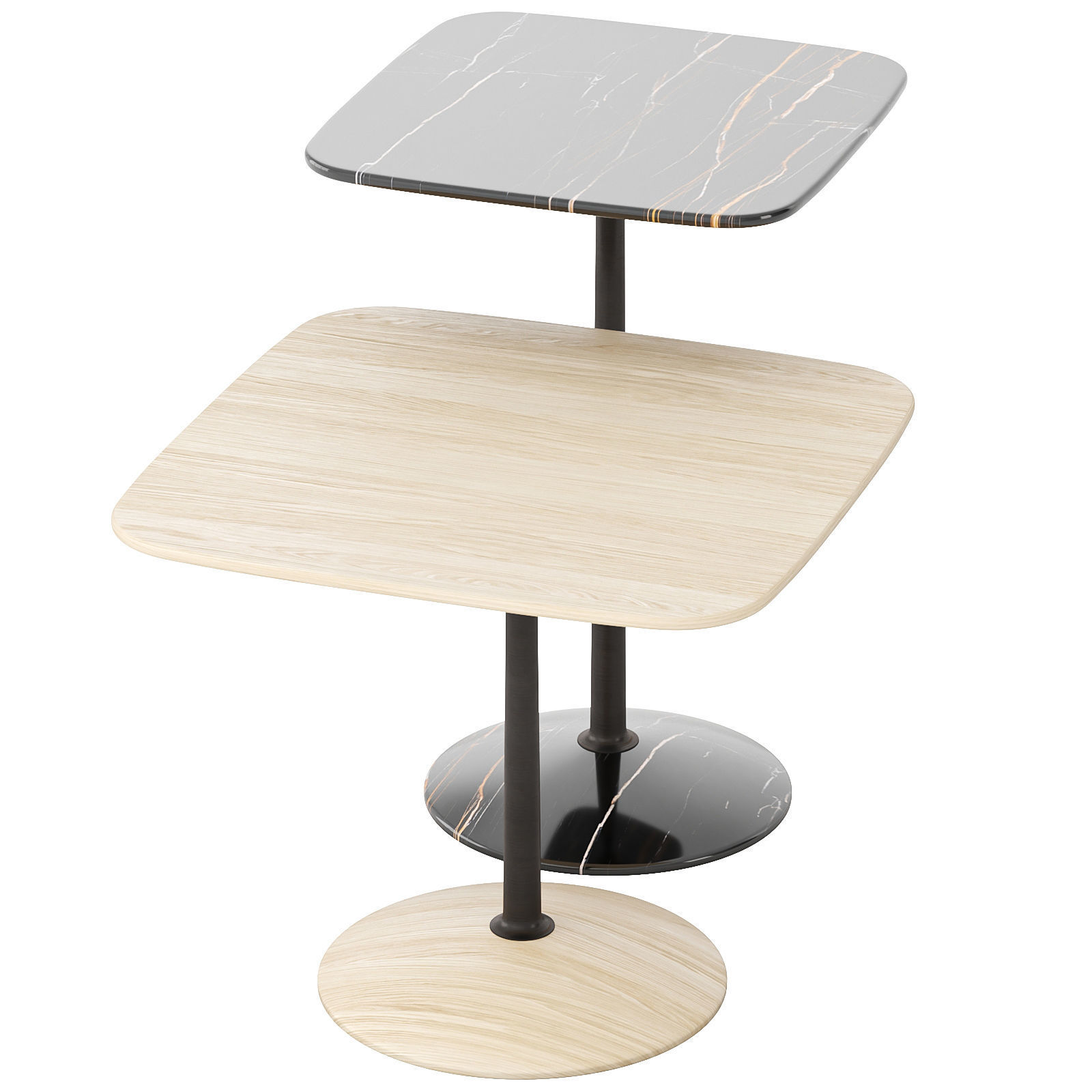  Arnold Squared Side Tables 3D model_1