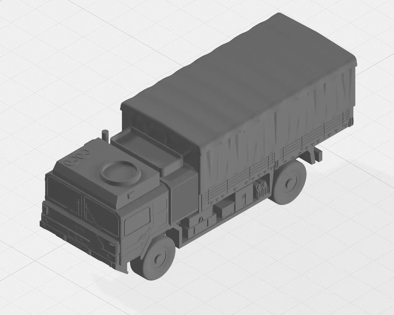 Rheinmetall MAN Military Trucks 3D print model_0