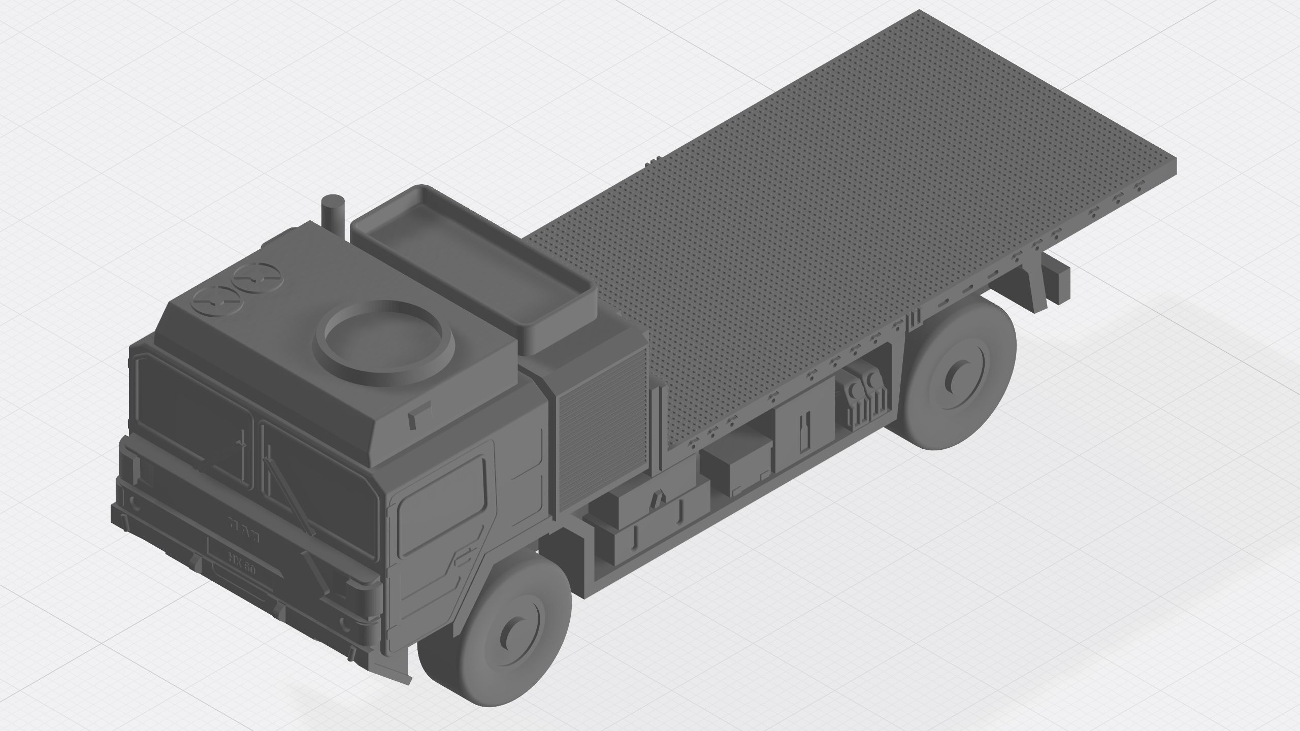 Rheinmetall MAN Military Trucks 3D print model_1