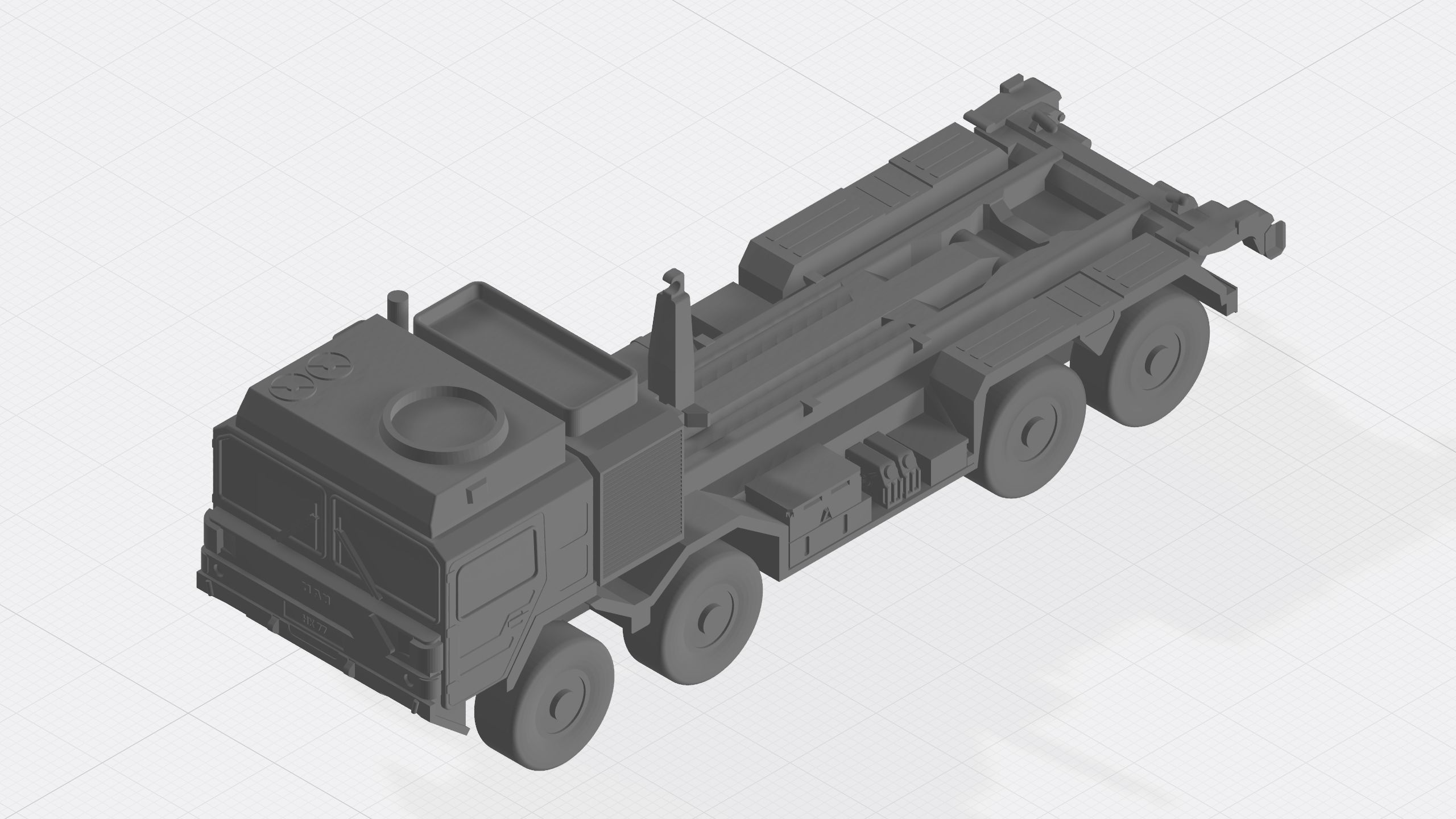 Rheinmetall MAN Military Trucks 3D print model_3