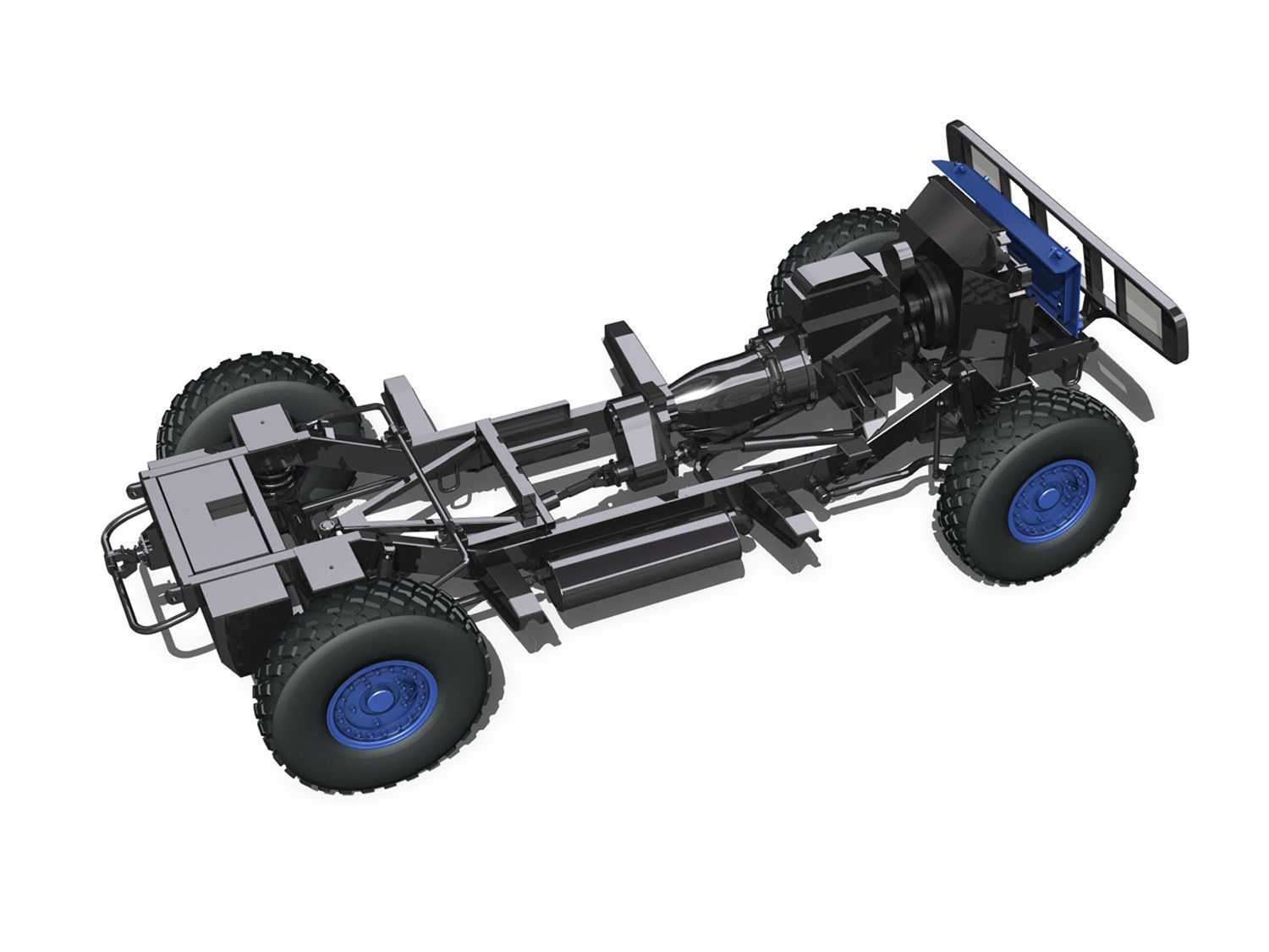 Auverland Panhard PVP - Gendarmerie 3D model_11