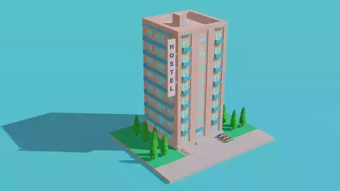 Low Poly Hostel