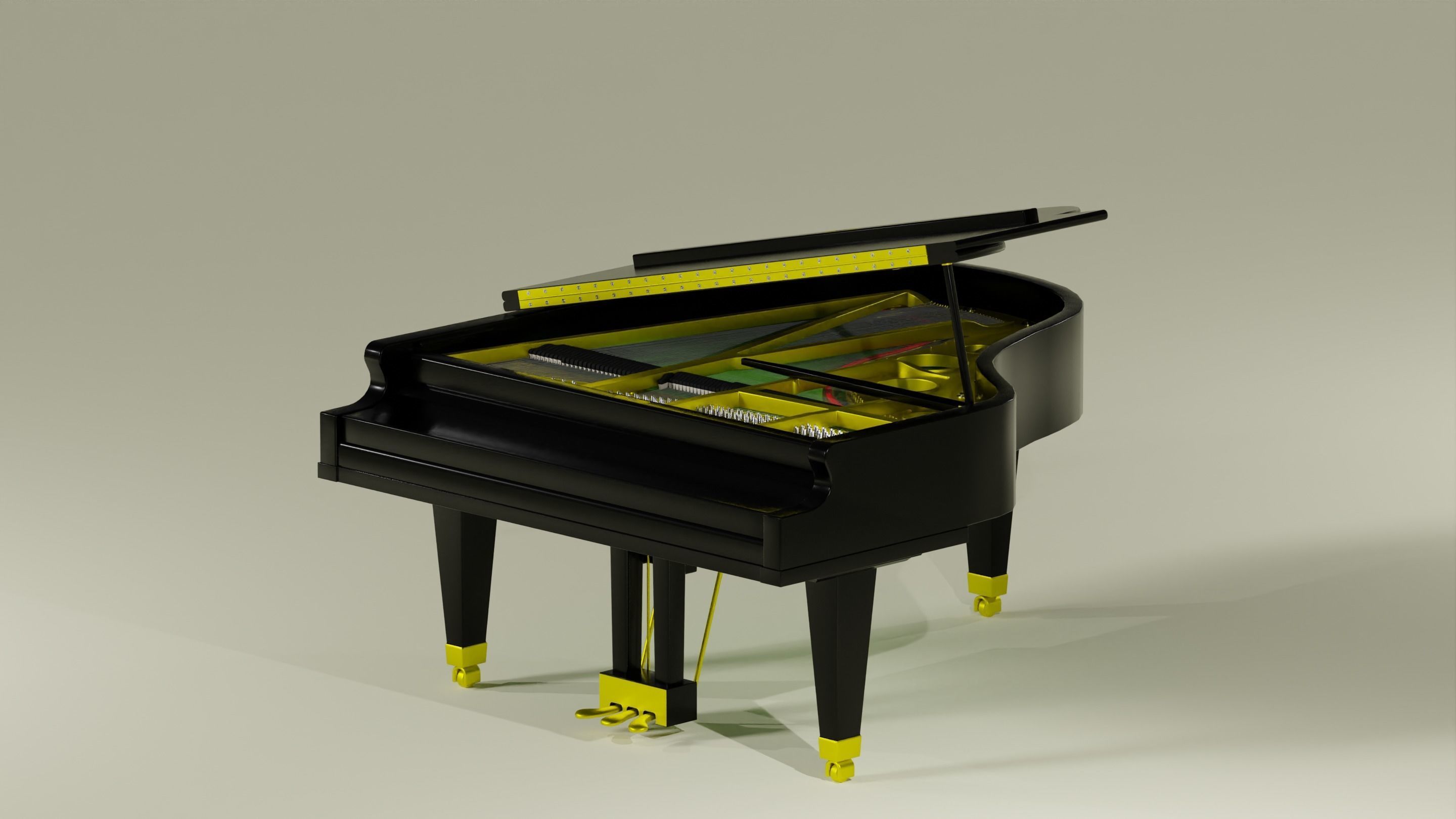 Grand Piano 3D model_25