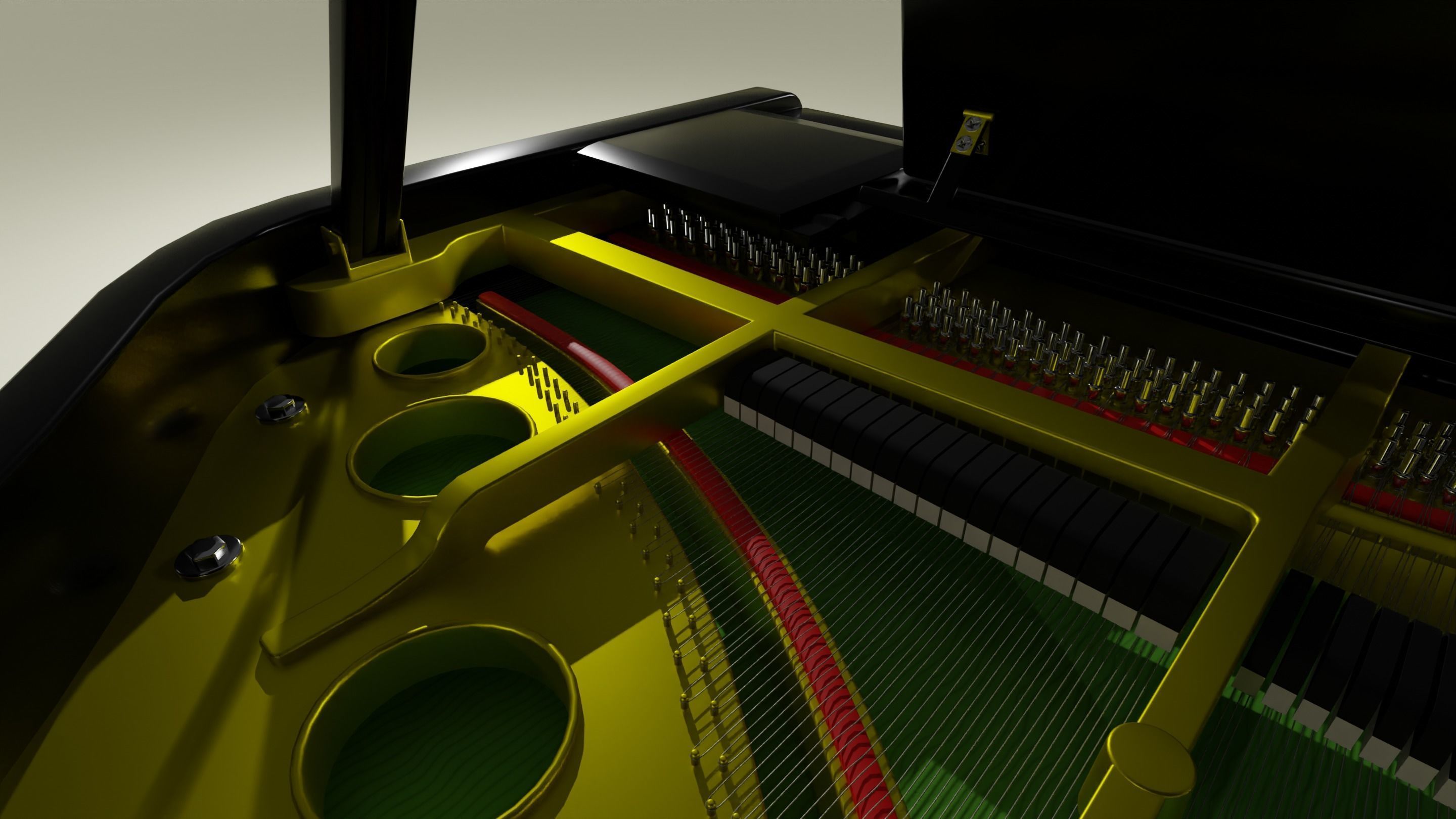 Grand Piano 3D model_12