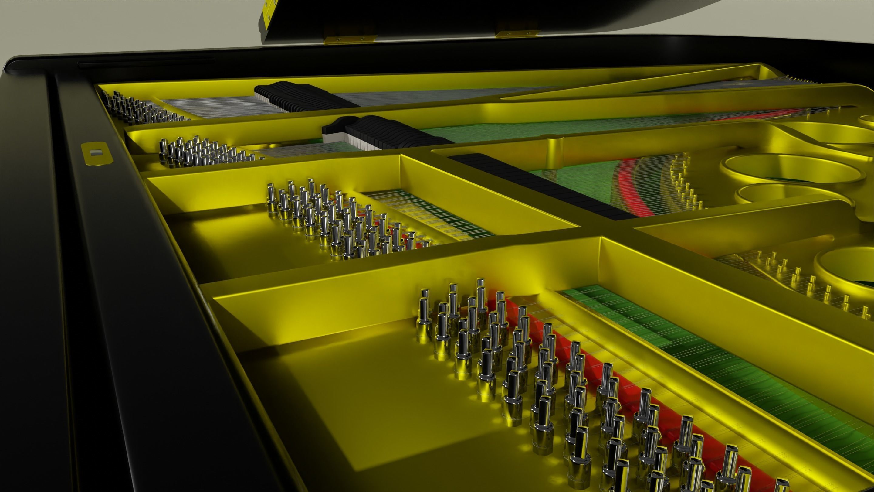 Grand Piano 3D model_15