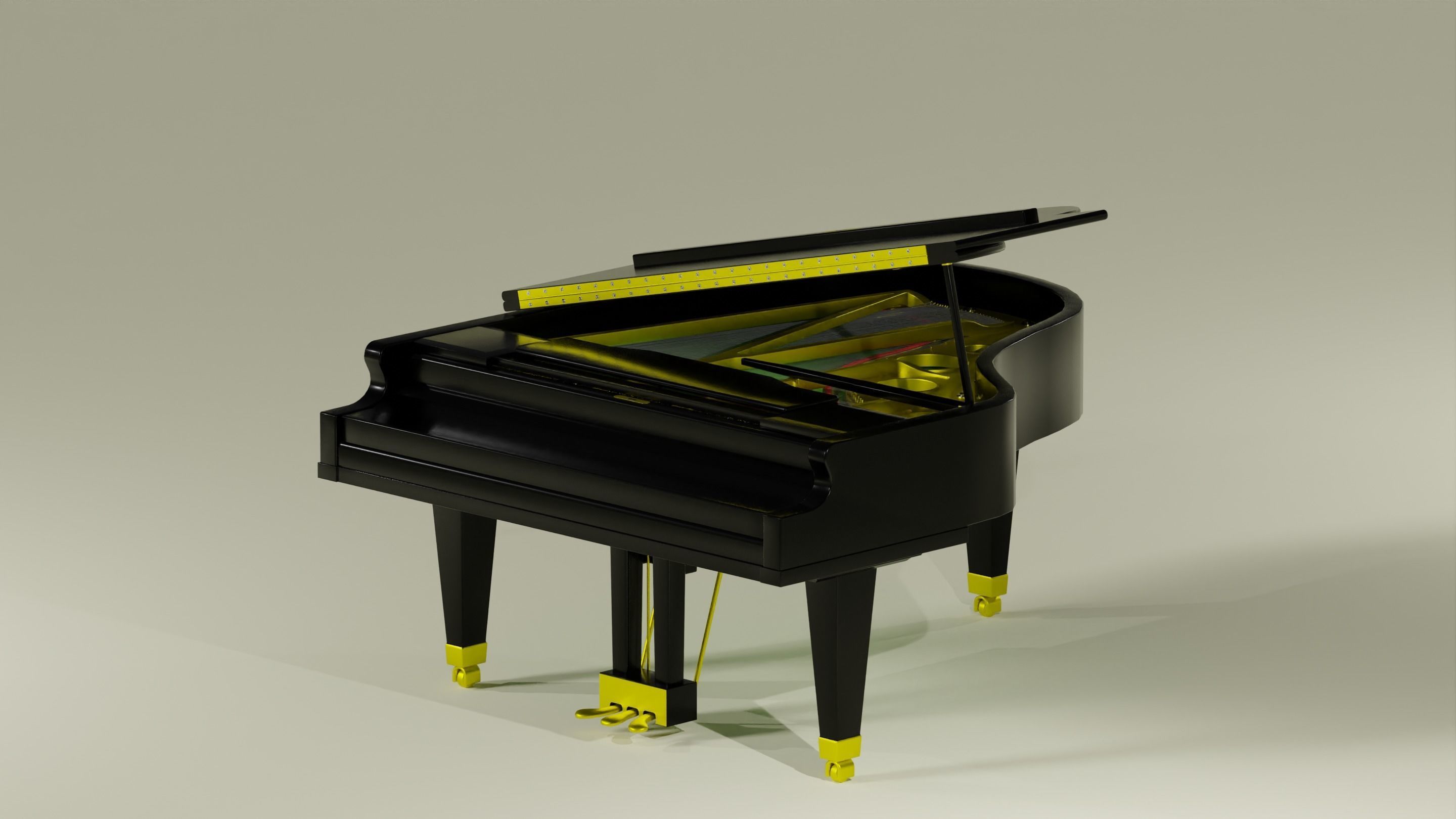 Grand Piano 3D model_24