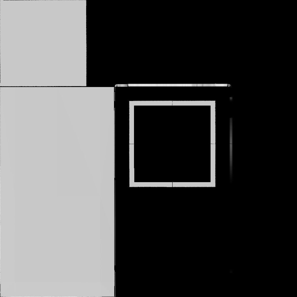 Low poly biplane model Low-poly 3D model_14