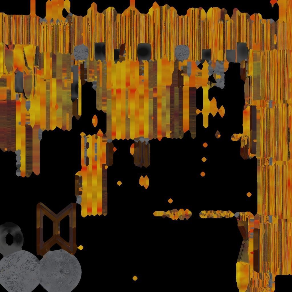 Low poly biplane model Low-poly 3D model_15