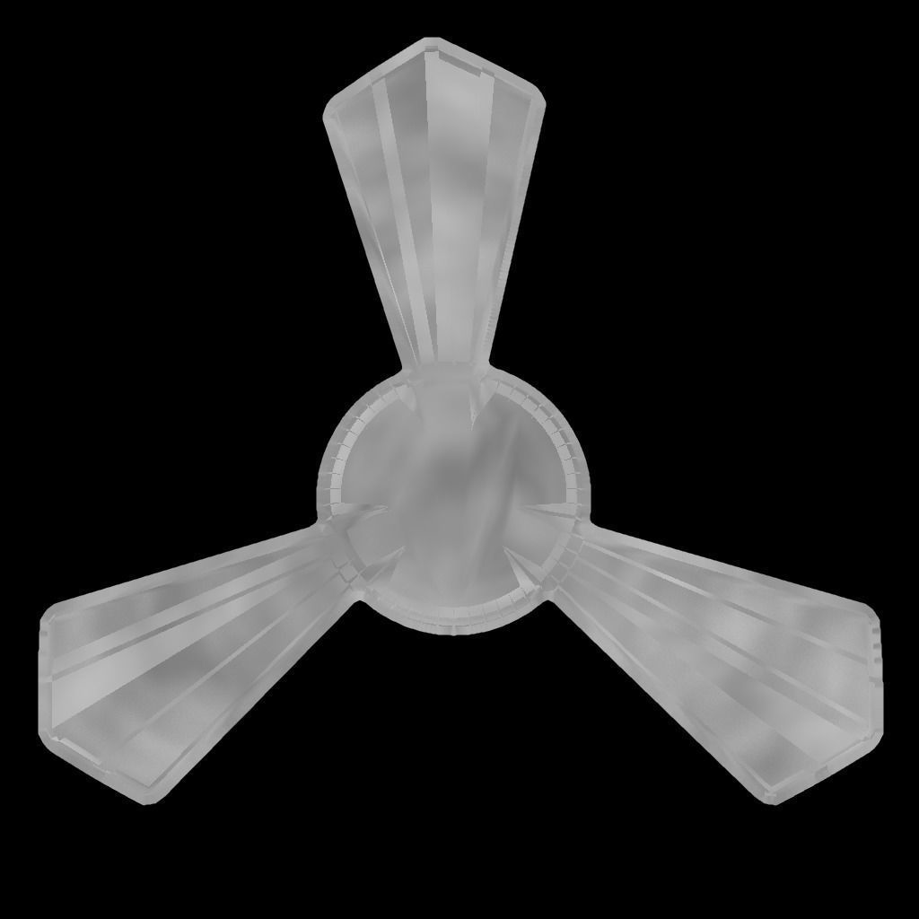 Low poly biplane model Low-poly 3D model_24