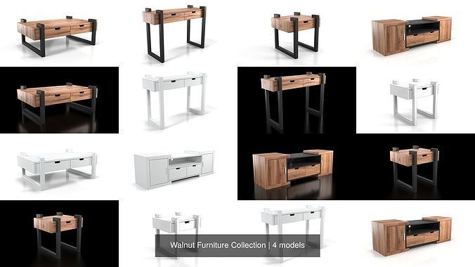 Walnut Furniture Collection 