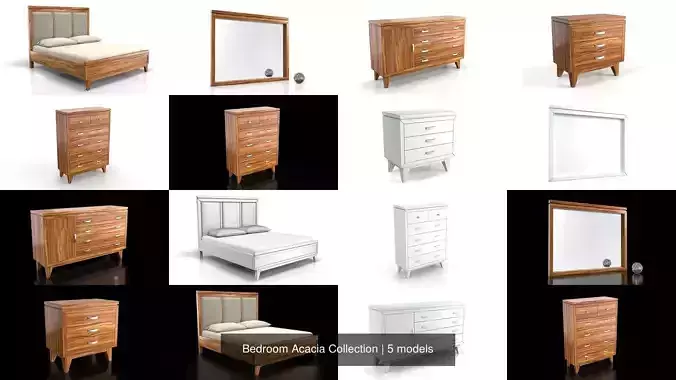 Bedroom Acacia Collection 