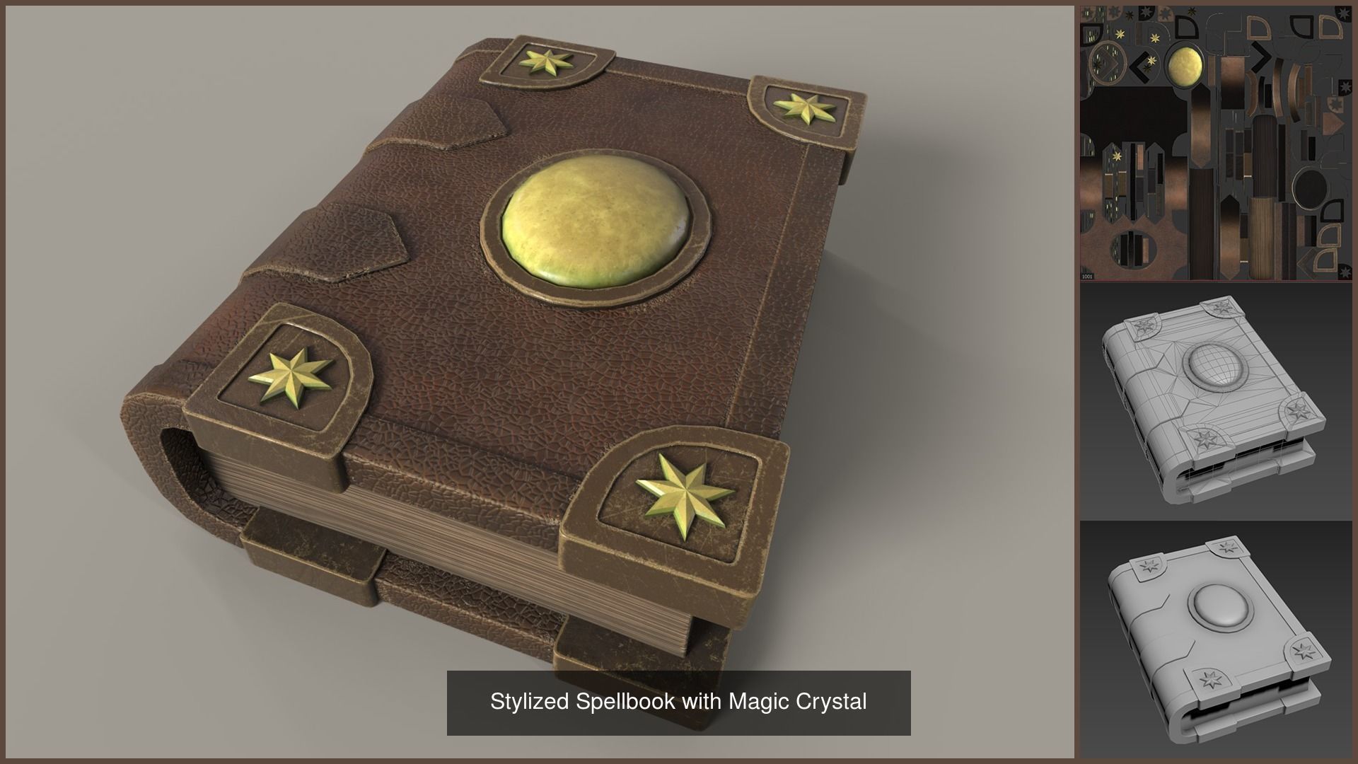 Ten Stylized Magic Foliants - the collection _6