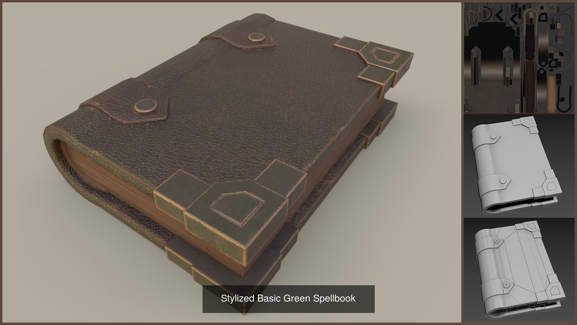 Ten Stylized Magic Foliants - the collection _4