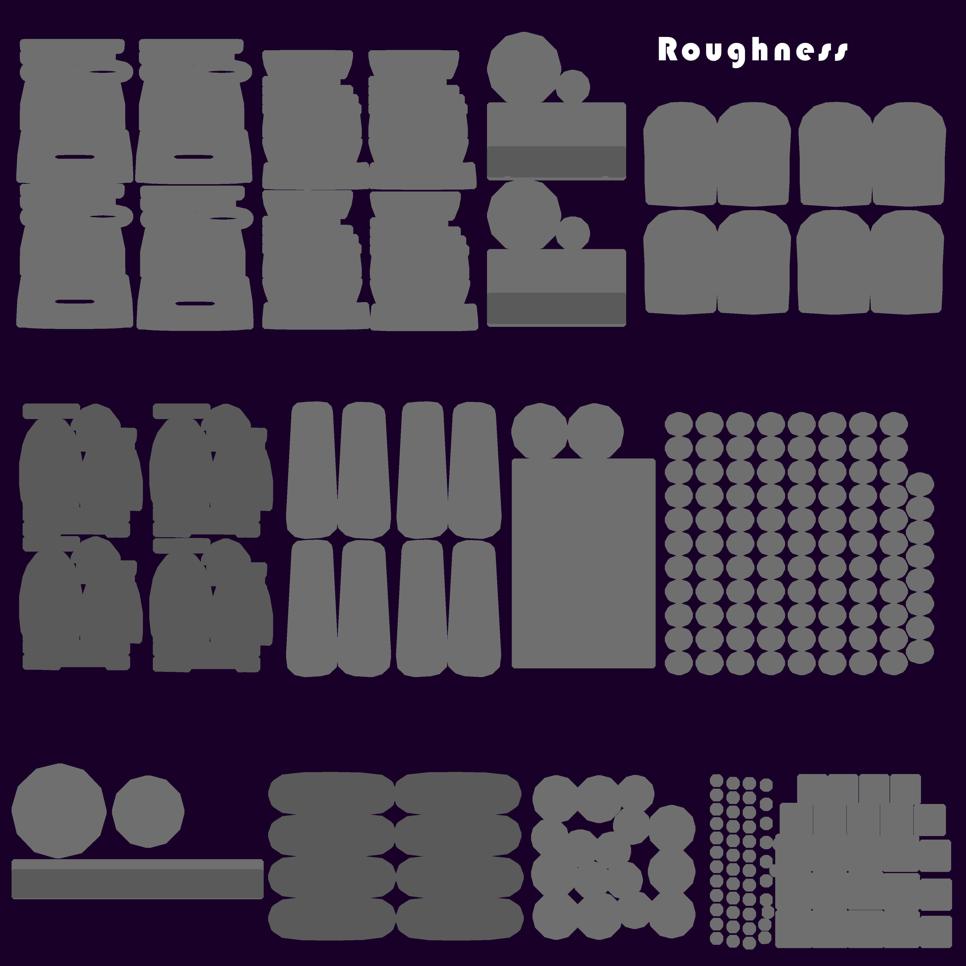 Ceiling Fan 02 Low-poly 3D model_10