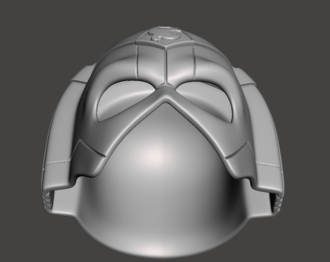 peacemaker helmet 3d model for 3d printing  3D print model_5