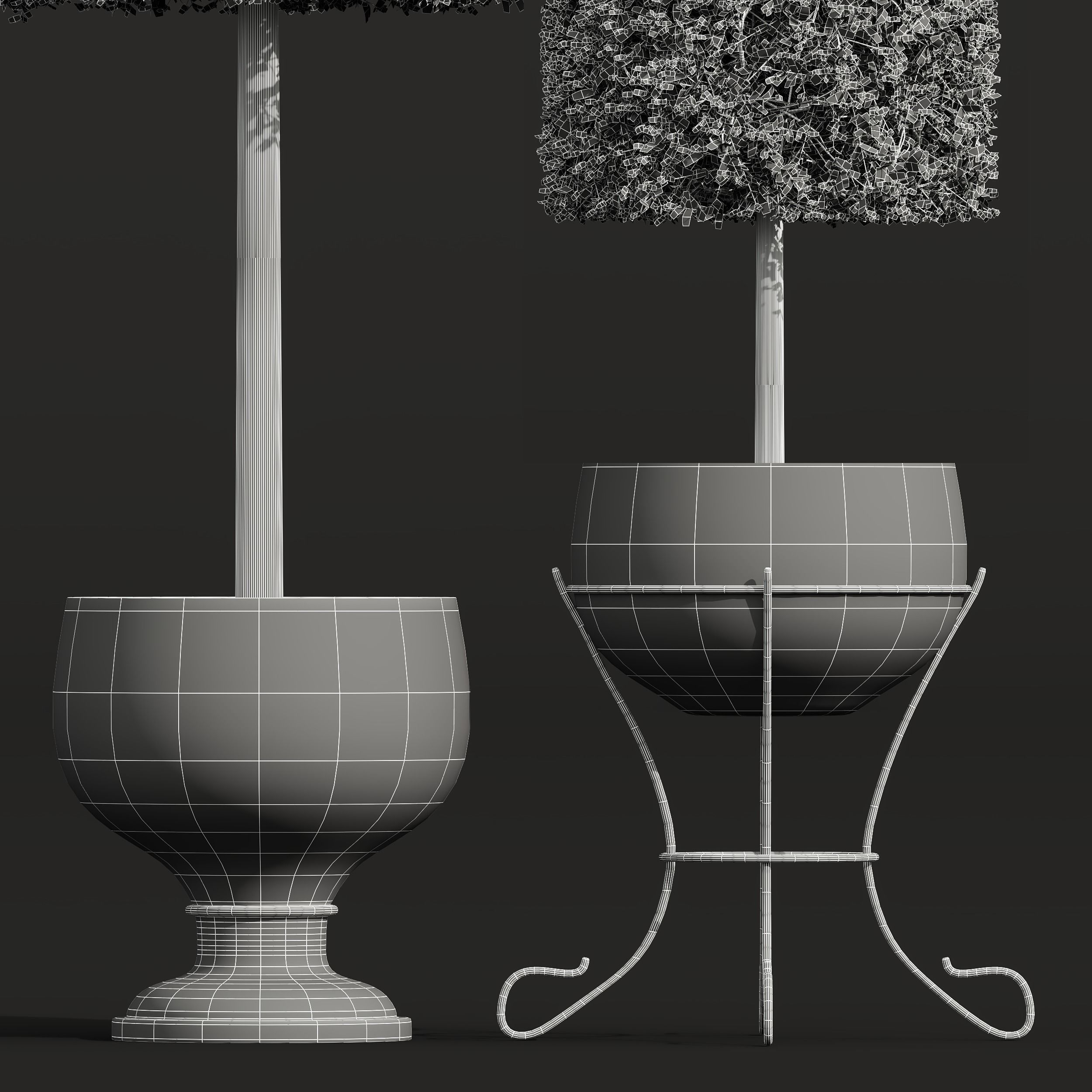 6 Different SETS of Bush SET VOL36 3D Model Collection_20