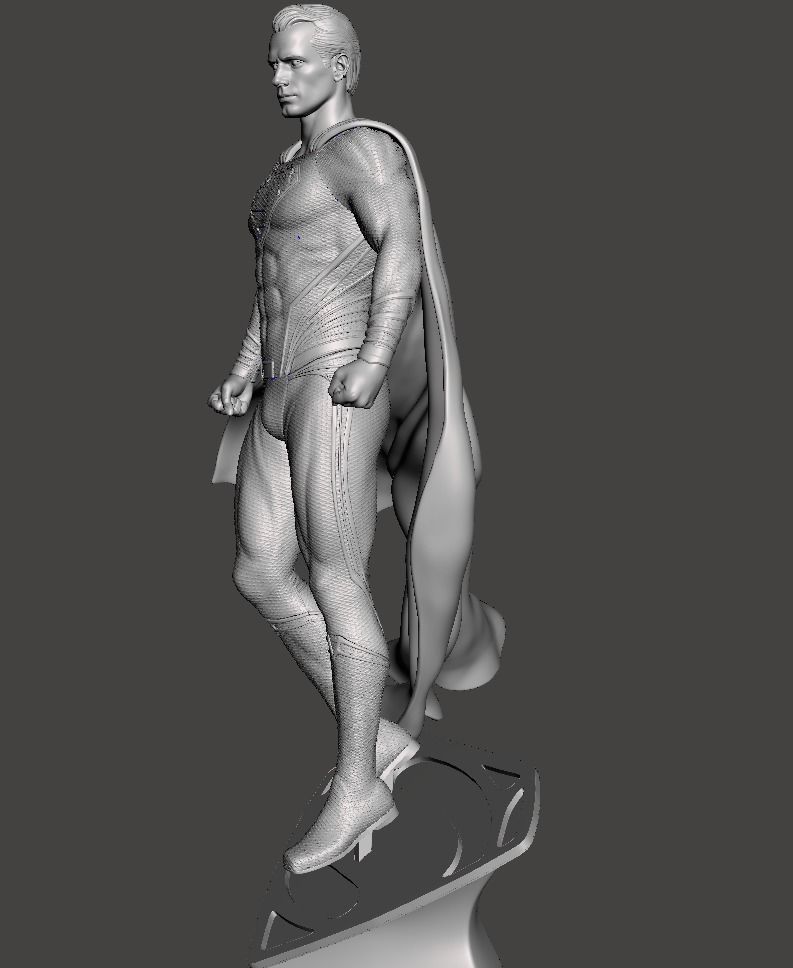 superman 3d emblem ready for 3d print  3D print model_2