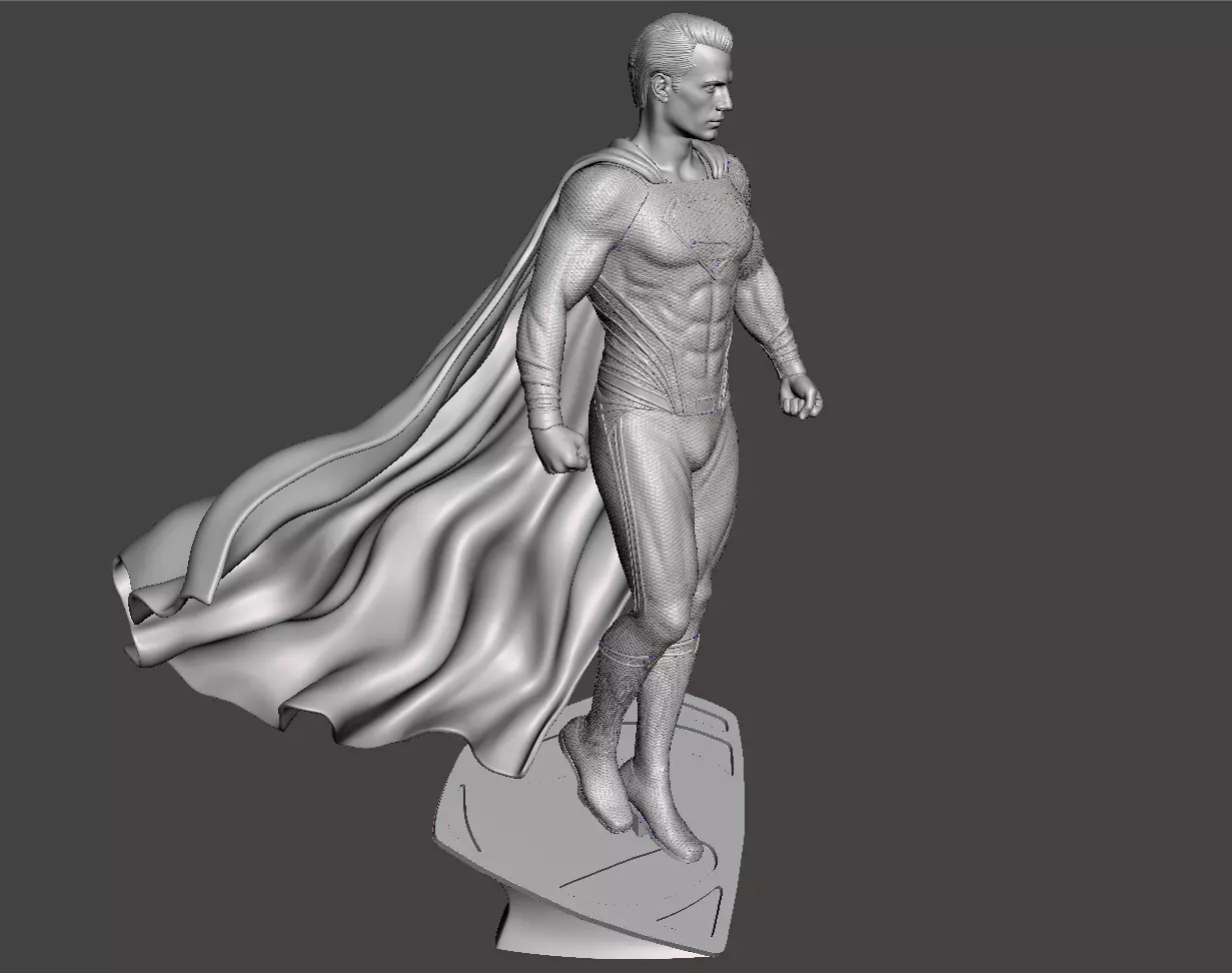 superman 3d emblem ready for 3d print  3D print model_0